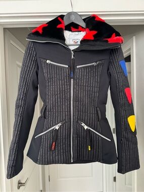 Rossignol “Maddy” Ski Jacket with Red, Blue and Yellow Accents